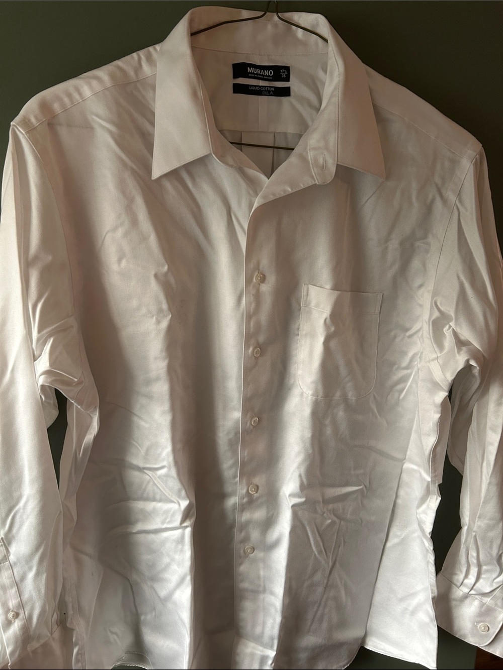 Murano White Men's Dress Shirt - Classic Button Front